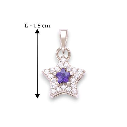 Taraash 925 Sterling Silver Star Pendant For Women