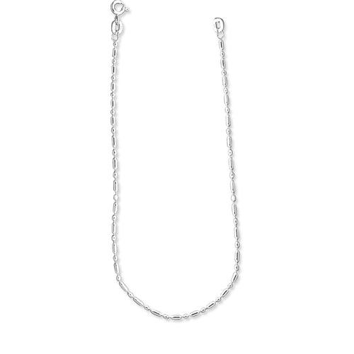 Taraash 925 Sterling Ball Silver Chains For Women BR15018