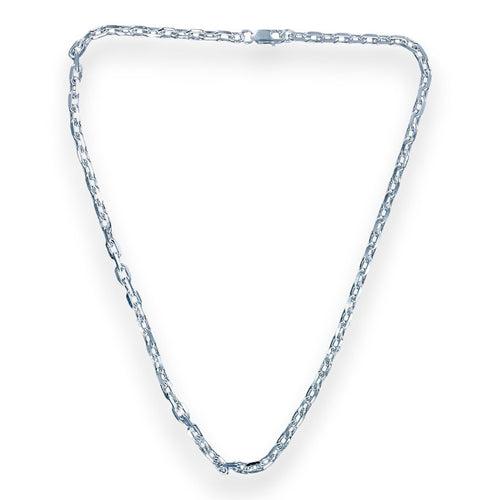 Taraash 925 Sterling Silver Fancy Cable Chain for Men