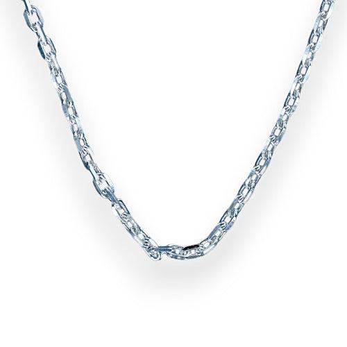 Taraash 925 Sterling Silver Fancy Cable Chain for Men
