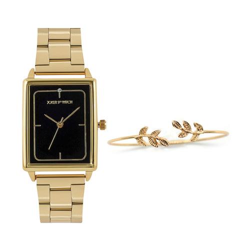 Kristyn Gold Watch Bracelet Stack