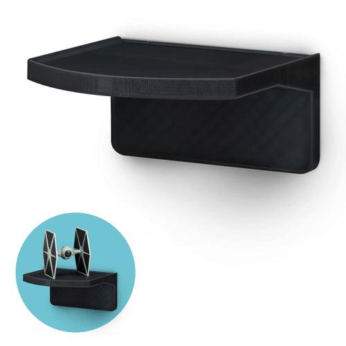 Screwless Floating Shelf (UM160) for Cameras, Baby Monitors, Plants & More (114m / 4.5” x 112mm / 4.4”)