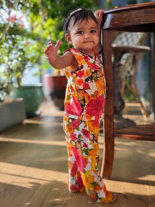 Baby Co-ord Set | Hibiscus | 0-1 Year