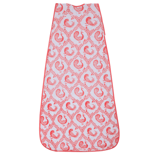 Baby Sleeping Bag | Cotton Malmal | Pyaare Panchhi Pink