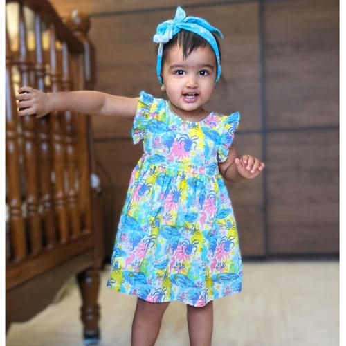 Malmal Dress | Under The Sea | 0-12 Years