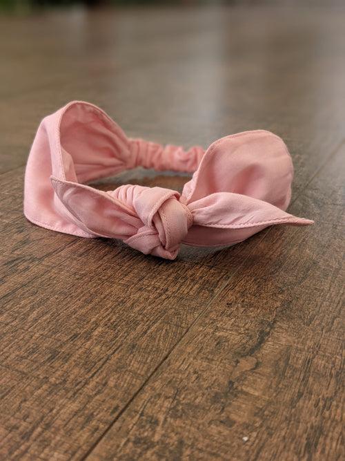 Cotton Malmal (Adjustable) Hairband - Pastel Pink