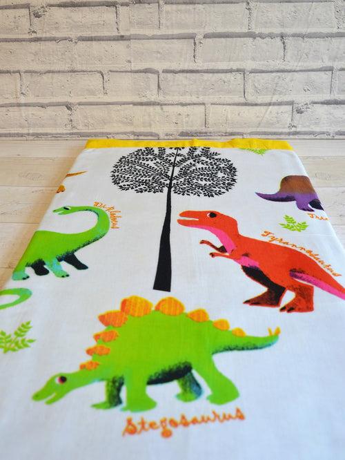 Muslin Baby Blanket - Turasaurus - (Newborn Baby)