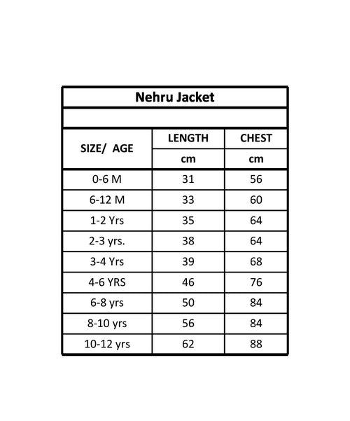 Cotton Nehru Jacket | Mitthu Moon | 0-12Y