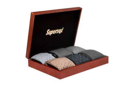 Supersox Premium Royale Collection Men's Socks Pack of 6