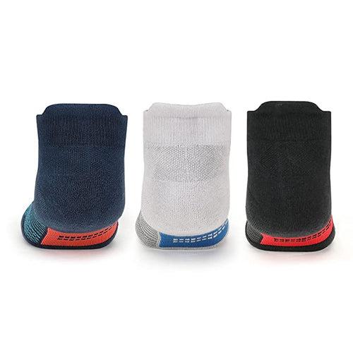 Supersox Accelerator Unisex Design Breathable with Cushion Terry Ankle Athletic Socks-Pack of 3