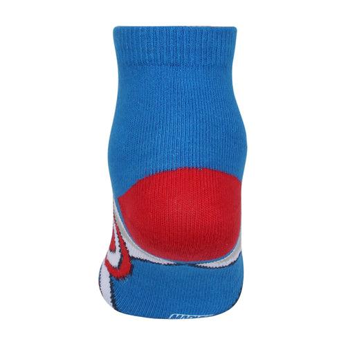 Supersox Disney Avenger Ankle Length Socks for Kids Pack of 5