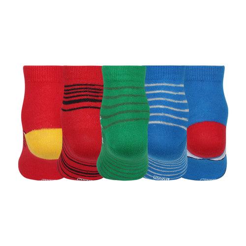 Supersox Disney Avenger Ankle Length Socks for Kids Pack of 5