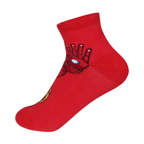 Supersox Disney Avenger Ankle Length Socks for Kids Pack of 5