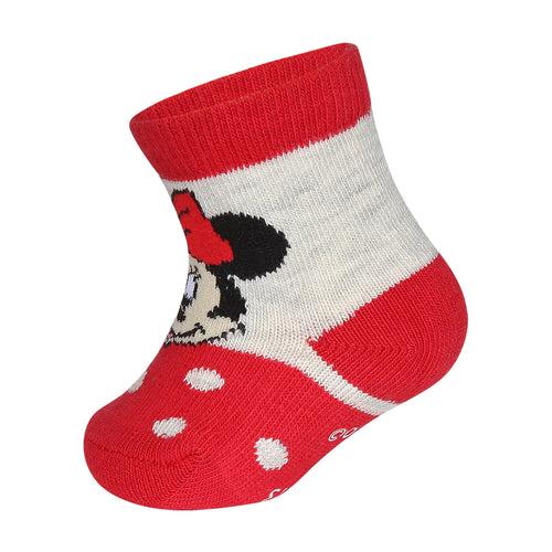 Supersox Disney Minnie & Friends Regular Length Socks for Baby Pack of 3