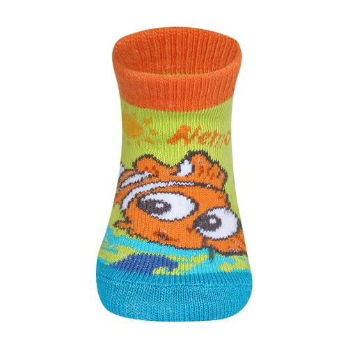 Supersox Disney Nemo Regular Length Socks for Baby Pack of 3