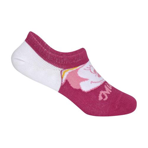 Supersox Disney Minnie & Friends No Show Length Socks for Kids Pack of 3