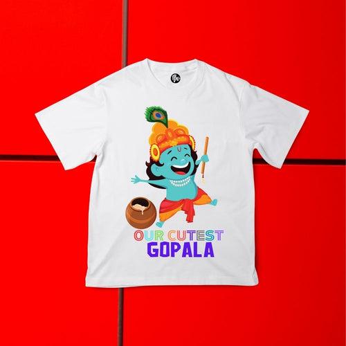 Our Cutest Gopala Janmashtami Special T-Shirt for Kids