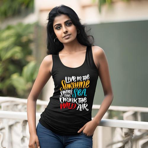 Live In The Sunshine | Vacation Tank Tops for Women