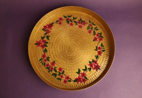 Rani Bagh Pital Tray Large