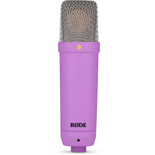 RODE NT1 Signature Series Large-Diaphragm Condenser Microphone (Purple)