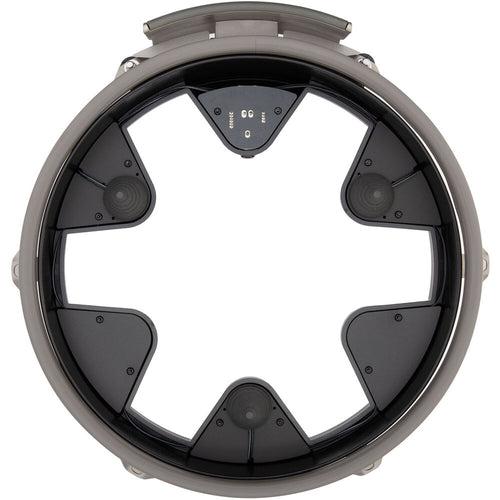 E F NOTE Snare Pad 12" Half Shell (Black Oak)