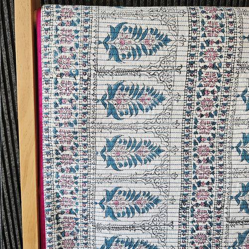 Mughal Buta Block Printed Table Runner