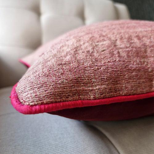 Copy of Assam Silk Cushion Cover Red