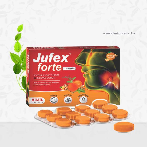 Aimil Jufex Forte Lozenges (3 X 12 Lozenges)