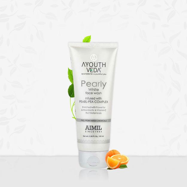 Ayouthveda Pearly White Face Wash 100ml