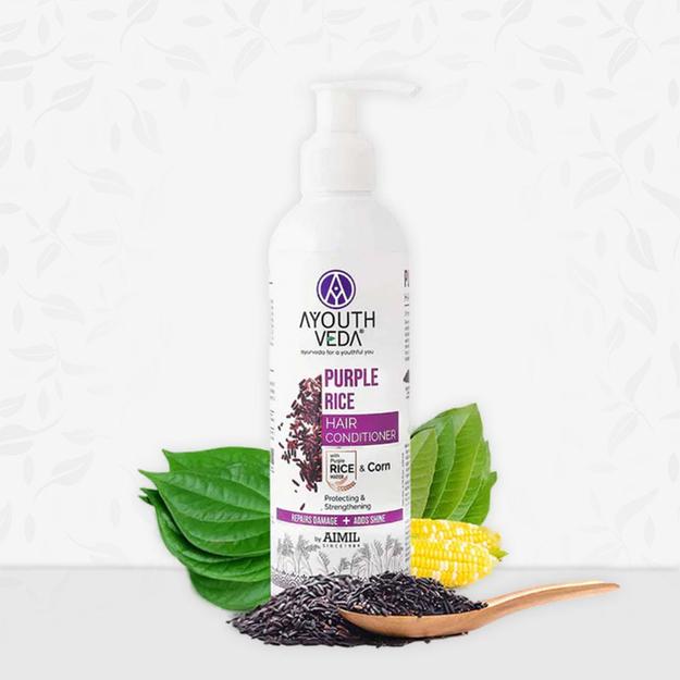 Ayouthveda Purple Rice Hair Conditioner 200ml