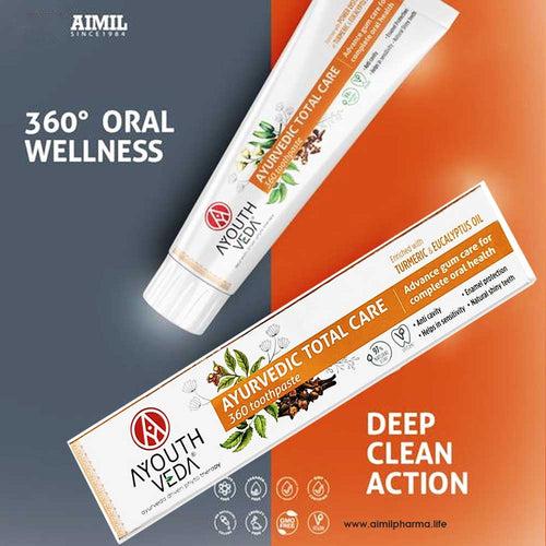 Ayouthveda Total Care 360 Toothpaste  (100 gm)