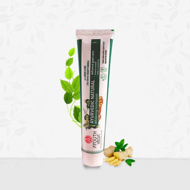 Ayouthveda Natural Whitening Toothpaste (100 gm)