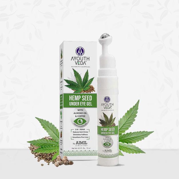 Ayouthveda Hemp Seed Under Eye Gel (15ml)