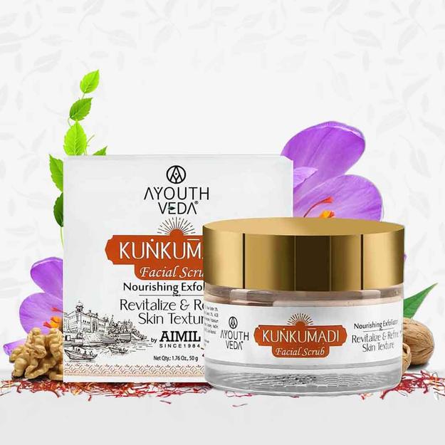 Ayouthveda Kunkumadi Facial Scrub 50gm