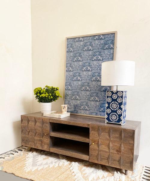 Hard Wood Cher Media Console