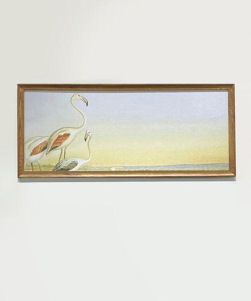 Sunset Flamingo Wall Art