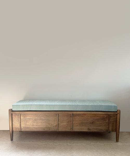 Wooden Sea Storage Bench