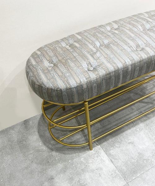 Atom Dull Gold Entry Bench