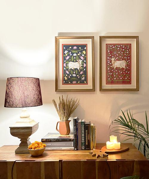 Malti & Lotus Pond Wall Art