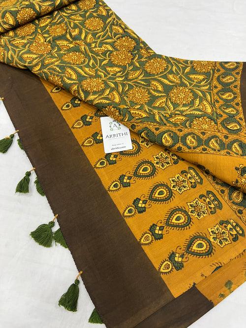 Ajrakh pure cotton dupatta