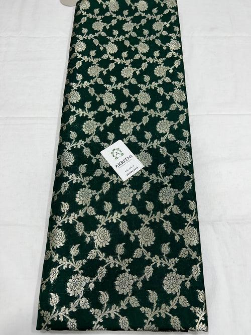 Pure Banarasi brocade fabric