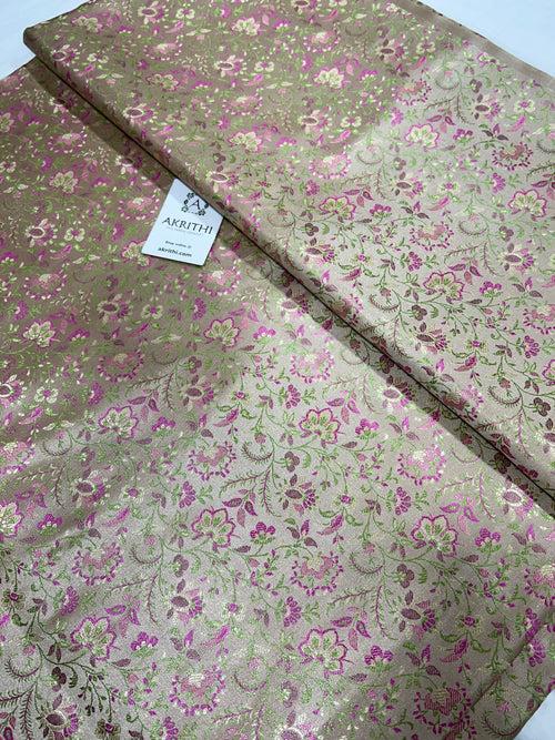 Banarasi brocade fabric 80 cms cut