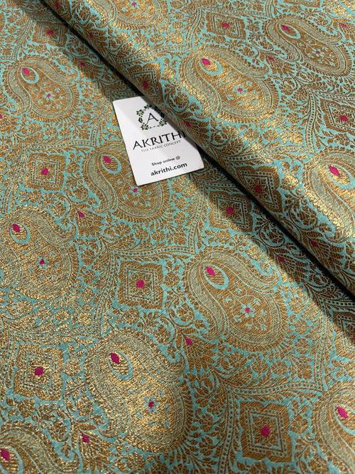 Pure Banarasi brocade fabric