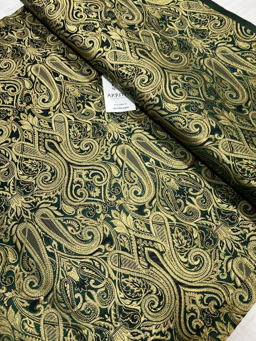 Pure Banarasi brocade fabric