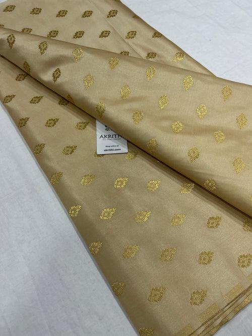 Pure Banarasi brocade fabric