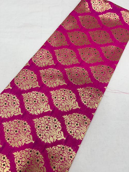 Banarasi fabric 50 cms cut