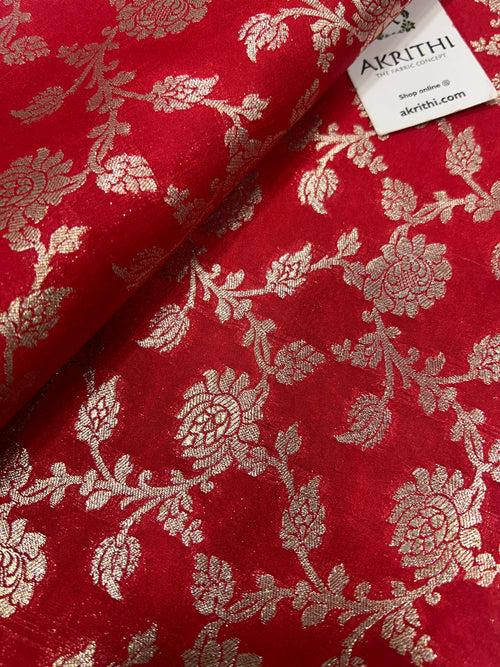 Pure Banarasi brocade fabric