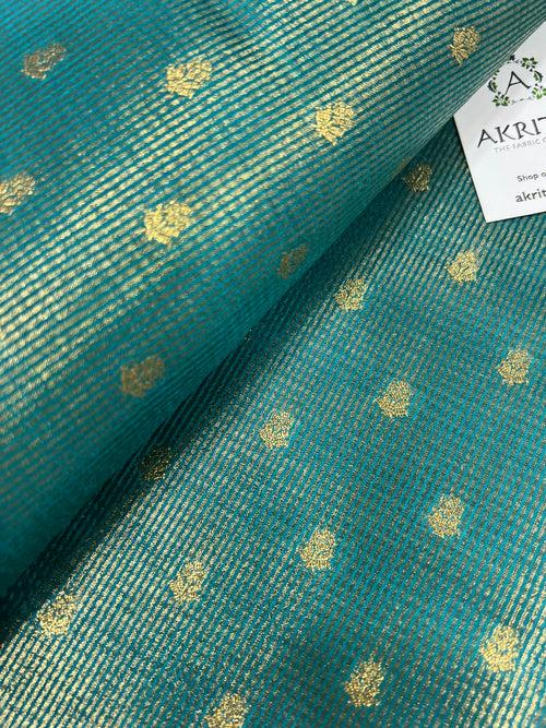 Pure tissue Banarasi brocade fabric 40 cms cut