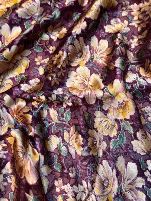 Brasso georgette fabric