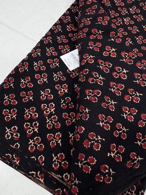 Hand block Printed pure cotton fabric